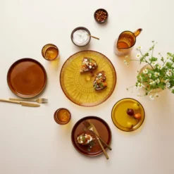 Kusintha kaffeglas 38 cl 4-pack amber