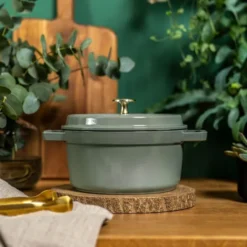 La Cocotte gryta 3,8 L rund Eukalyptus