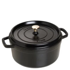 La Cocotte gryta 5,2 L rund Svart