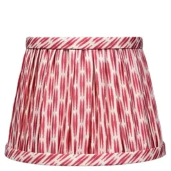 Lampskärm 14 cm Red Ikat