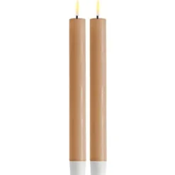 Led Kronljus 2x24 cm Karamell