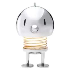LED lampa stor 15 cm chrome