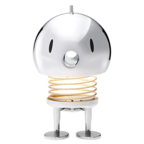 LED lampa stor 15 cm chrome