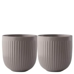 Legio Nova kopp 34 cl utan öra 2-pack truffle