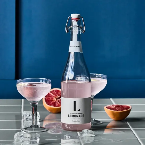 Lemonad litchi & grapefrukt 75 cl