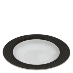 Lerk djup tallrik 23 cm mörk