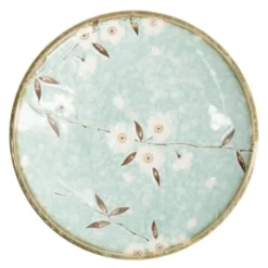 Light Blue Sakura assiett 19,5 cm blå