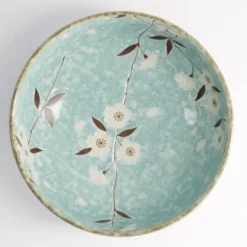 Light Blue Sakura skål grund 17,3x6 cm 0,9 L blå