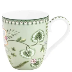 Lilly & Lotus mugg XL 45 cl ljusgrön
