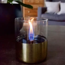 Lilly Lykta 10 cm Guld