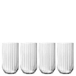 Linear longdrink glas 44,5 cl 4-pack