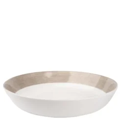 Linen Skål 31 cm Beige