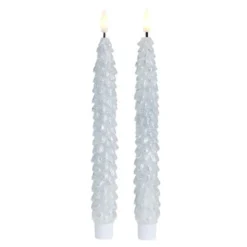 Livia kronljus LED 25 cm silver