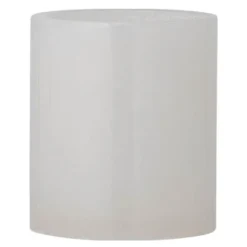 Ljuslykta Annebel 7,5x9 cm alabaster/vit