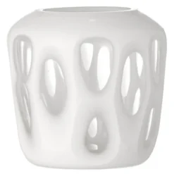 Ljuslykta Rohan 9x9 cm vit
