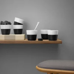 Lungo mugg 23 cl 2-pack Carbon Black