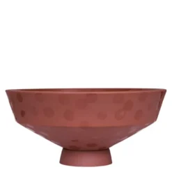 Luonto skål 32 cm Terracotta