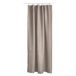 Lux duschdraperi 180x200 cm taupe