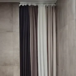 Lux duschdraperi 180x200 cm taupe