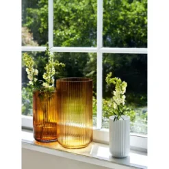 Lyngby Vas 31 cm Amber