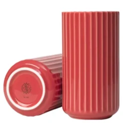 Lyngby Vas 15,5 cm Röd Porslin