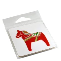Magnet Dalahäst 6,5x6,5 cm