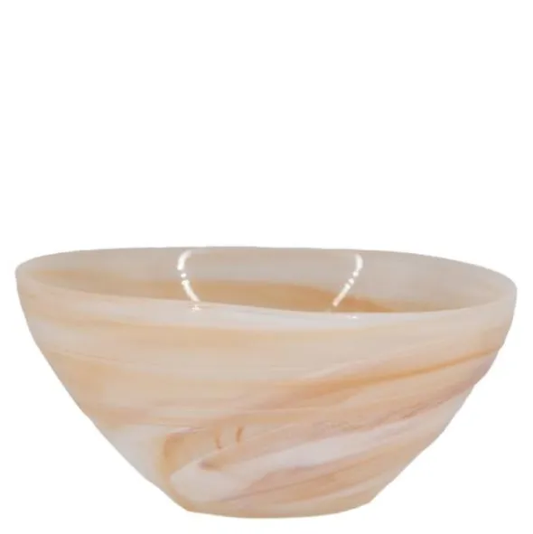 Mamor Skål 14x6,5 cm Beige