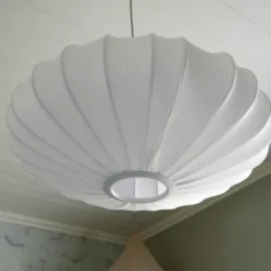 Mamsell taklampa 55 cm vit
