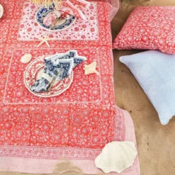 Margerita duk 150x350 cm summer red