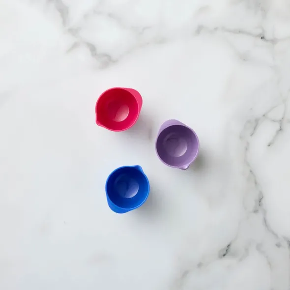 Margrethe miniskål 25 ml 6-pack Electric blue