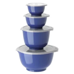 Margrethe skålset 8 delar 0,25 + 0,5 + 1,5 + 3 L electric blue