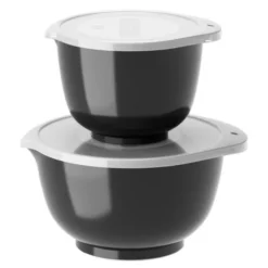 Margretheskål Set 1,5 + 3 L Svart