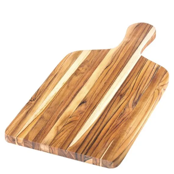 Marine paddle skär- och serveringsbräda (M) 51x26 cm teak