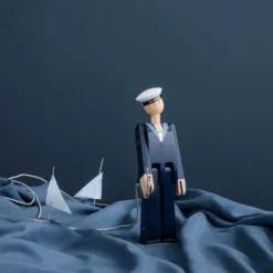 Marinsoldat Mörkblå/Vit