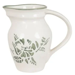 Marion kanna 30 cl blomma grön