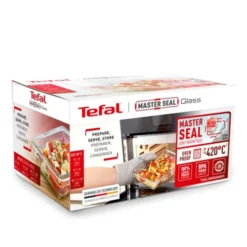MasterSeal matlåda 3 delar 0,45L/0,8L/2L röd