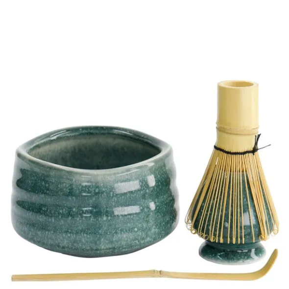 Matcha presentset 4 delar grön