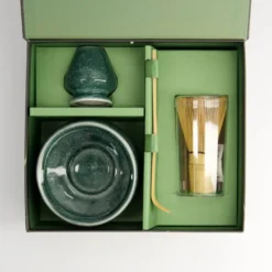 Matcha presentset 4 delar grön