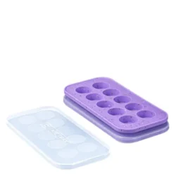 Matförvaring och Lock Silikon Cookie-tray 10x25 ml 2-pack Lila
