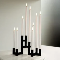 Matrix Ljusstake 4-armad 7,5 cm Svart