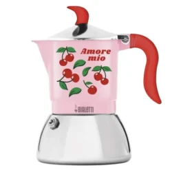 Mercato Della Frutta espressokanna 2 koppar induktion rosa