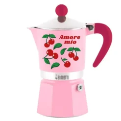 Mercato Della Frutta espressokanna 3 koppar rosa