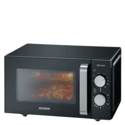 Mikrovågsugn MW7762 med glasbotten och grill 20 L 800W