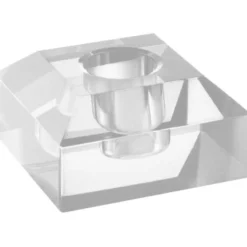 Milano Ljusstake Kvadrat 6 cm Klar