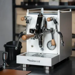 Mini Cellini X semiproffesionell kaffemaskin vit
