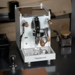 Mini Cellini X semiproffesionell kaffemaskin vit