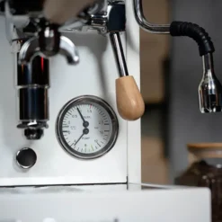 Mini Cellini X semiproffesionell kaffemaskin vit