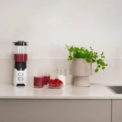 Minimix blender med glaskanna 400W vit/grå