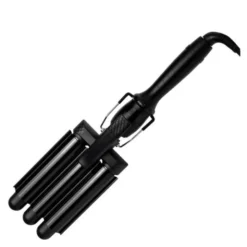 Mini Pro Waver vågtång trippel 25 mm svart