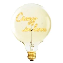 MITB glödlampa LED 17 cm Crazy In Love bärnsten